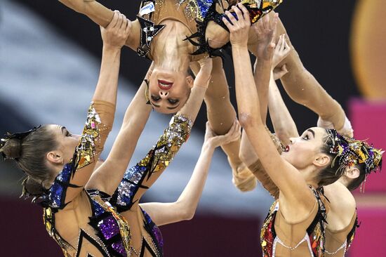 Художественная гимнастика. Чемпионат мира. Седьмой день