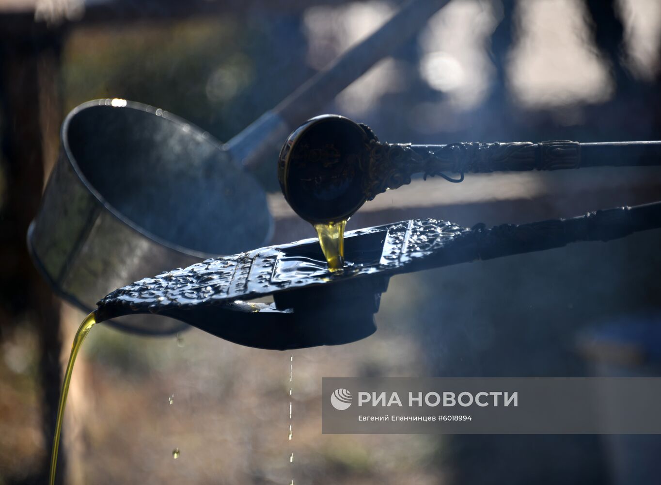 Обряд "Огненная пуджа" в Читинском дацане