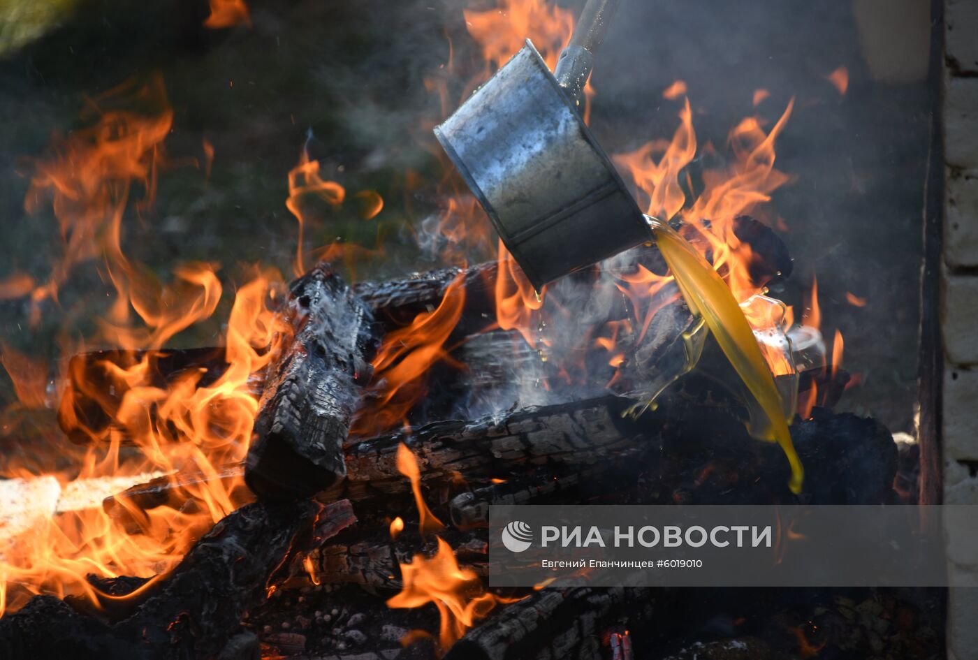 Обряд "Огненная пуджа" в Читинском дацане