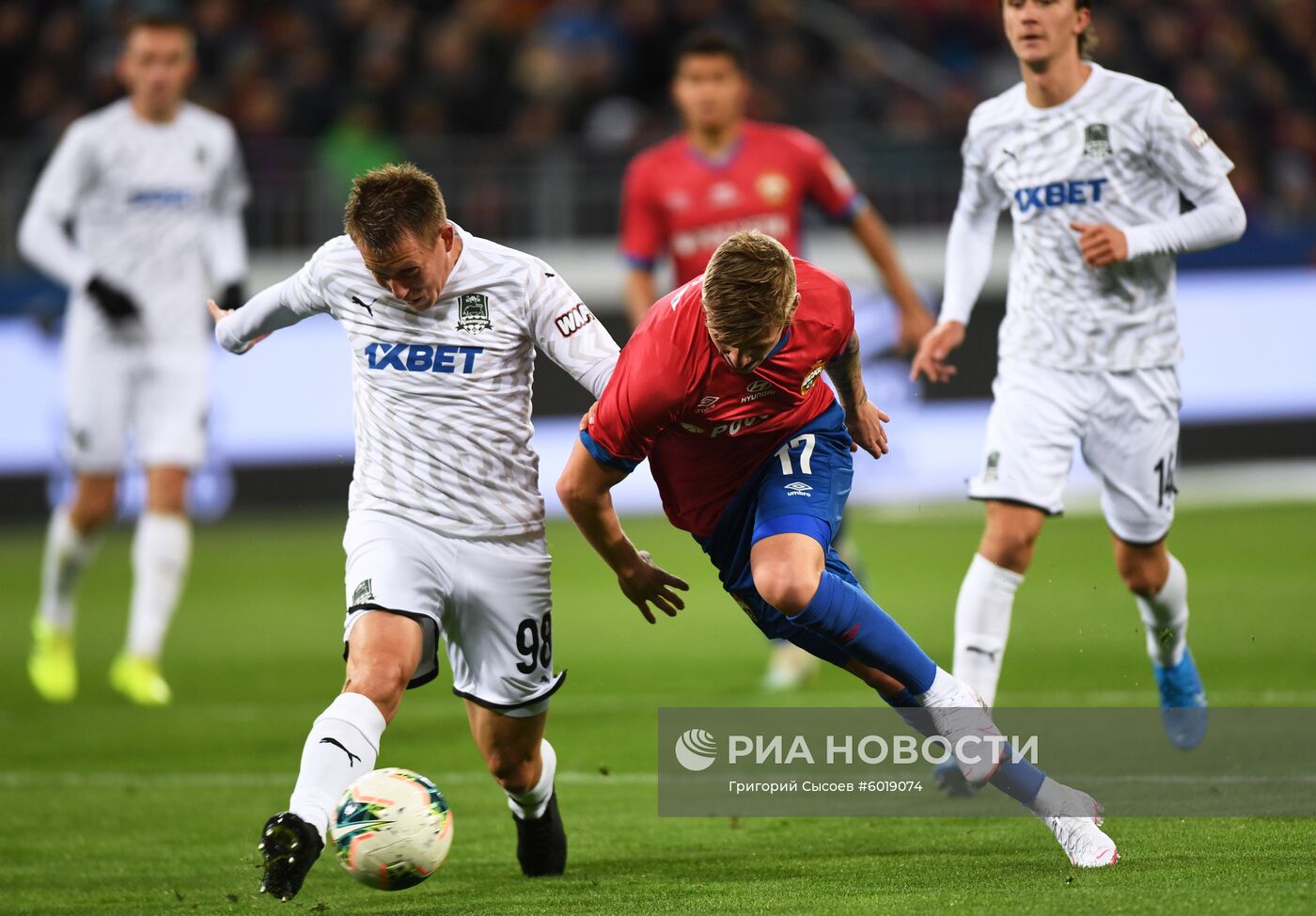 Футбол. РПЛ. ЦСКА - "Краснодар"