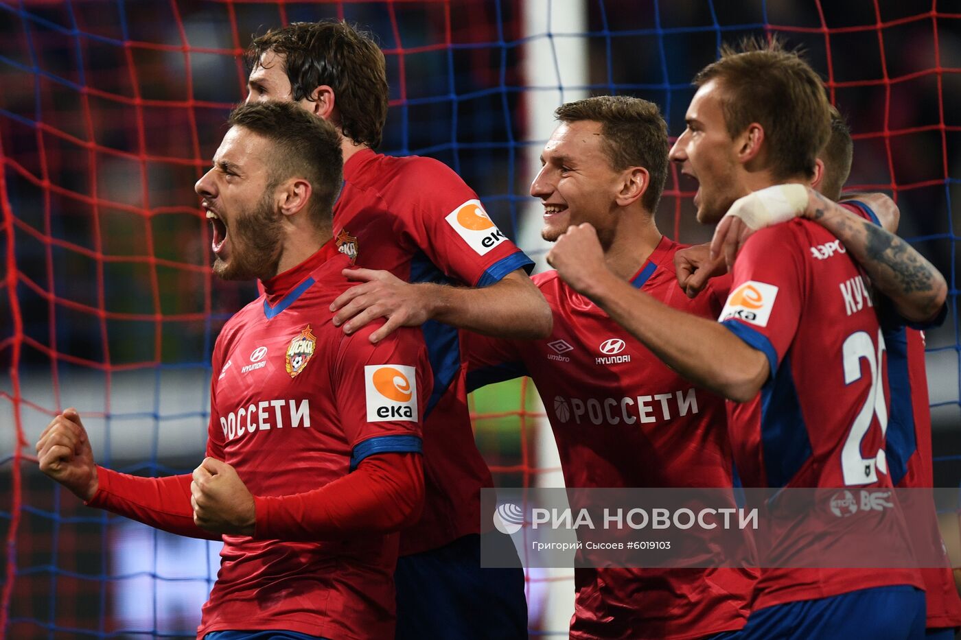 Футбол. РПЛ. ЦСКА - "Краснодар"