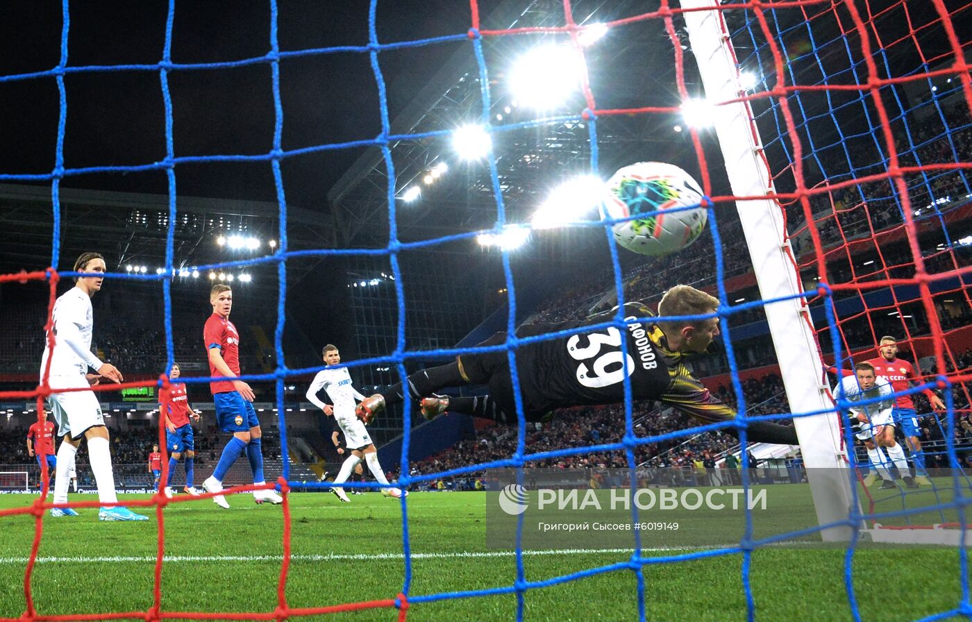 Футбол. РПЛ. ЦСКА - "Краснодар"