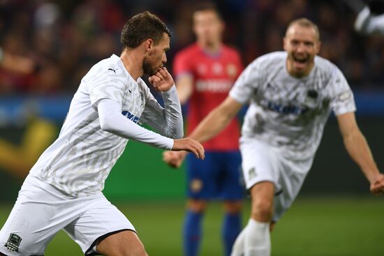 Футбол. РПЛ. ЦСКА - "Краснодар"