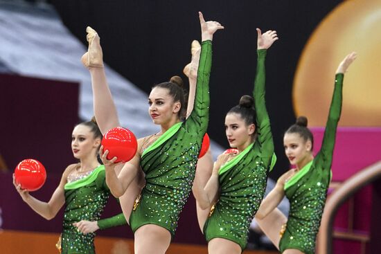 Художественная гимнастика. Чемпионат мира. Седьмой день