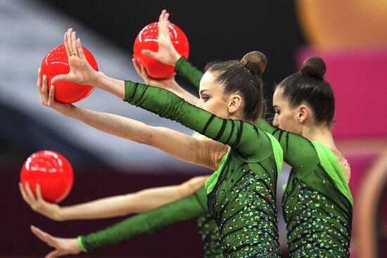 Художественная гимнастика. Чемпионат мира. Седьмой день