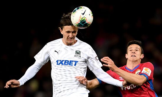 Футбол. РПЛ. ЦСКА - "Краснодар"