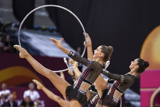 Художественная гимнастика. Чемпионат мира. Седьмой день