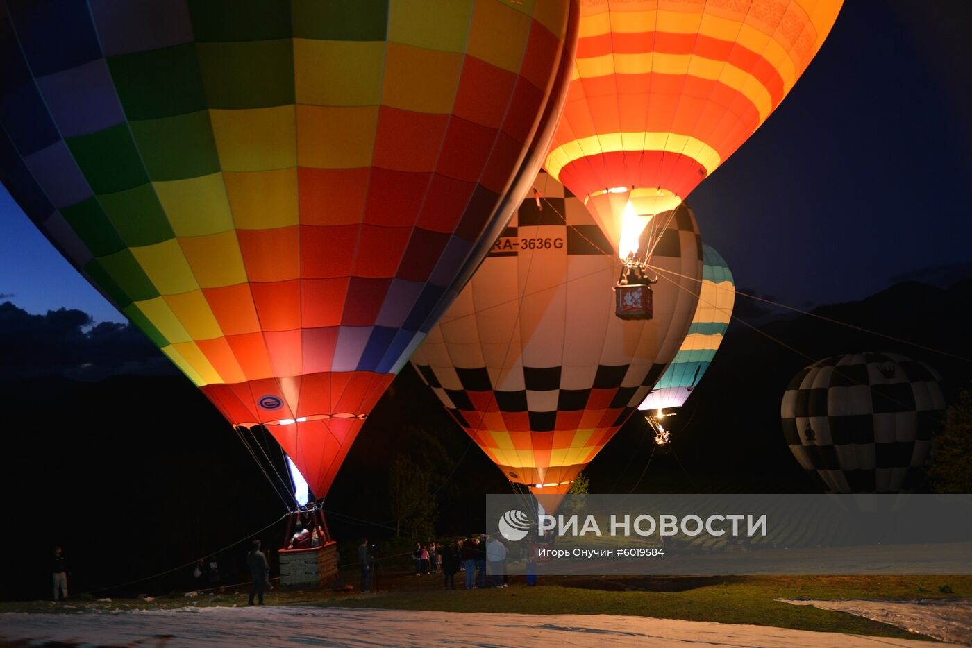 Фестиваль воздушных шаров в Сочи