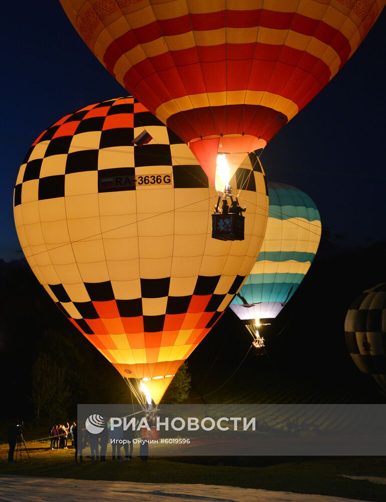 Фестиваль воздушных шаров в Сочи