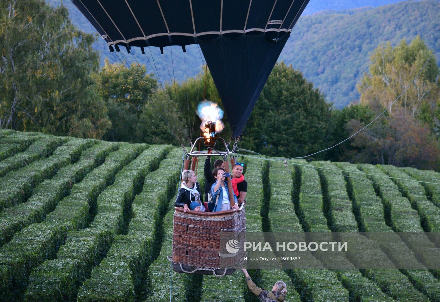 Фестиваль воздушных шаров в Сочи