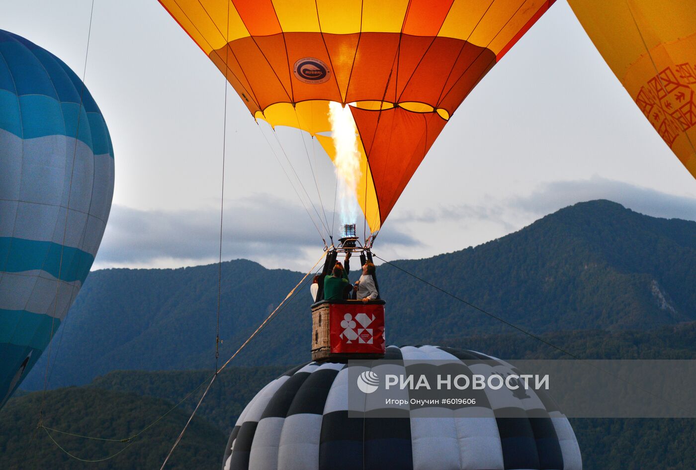 Фестиваль воздушных шаров в Сочи