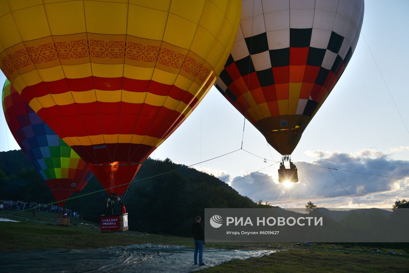 Фестиваль воздушных шаров в Сочи