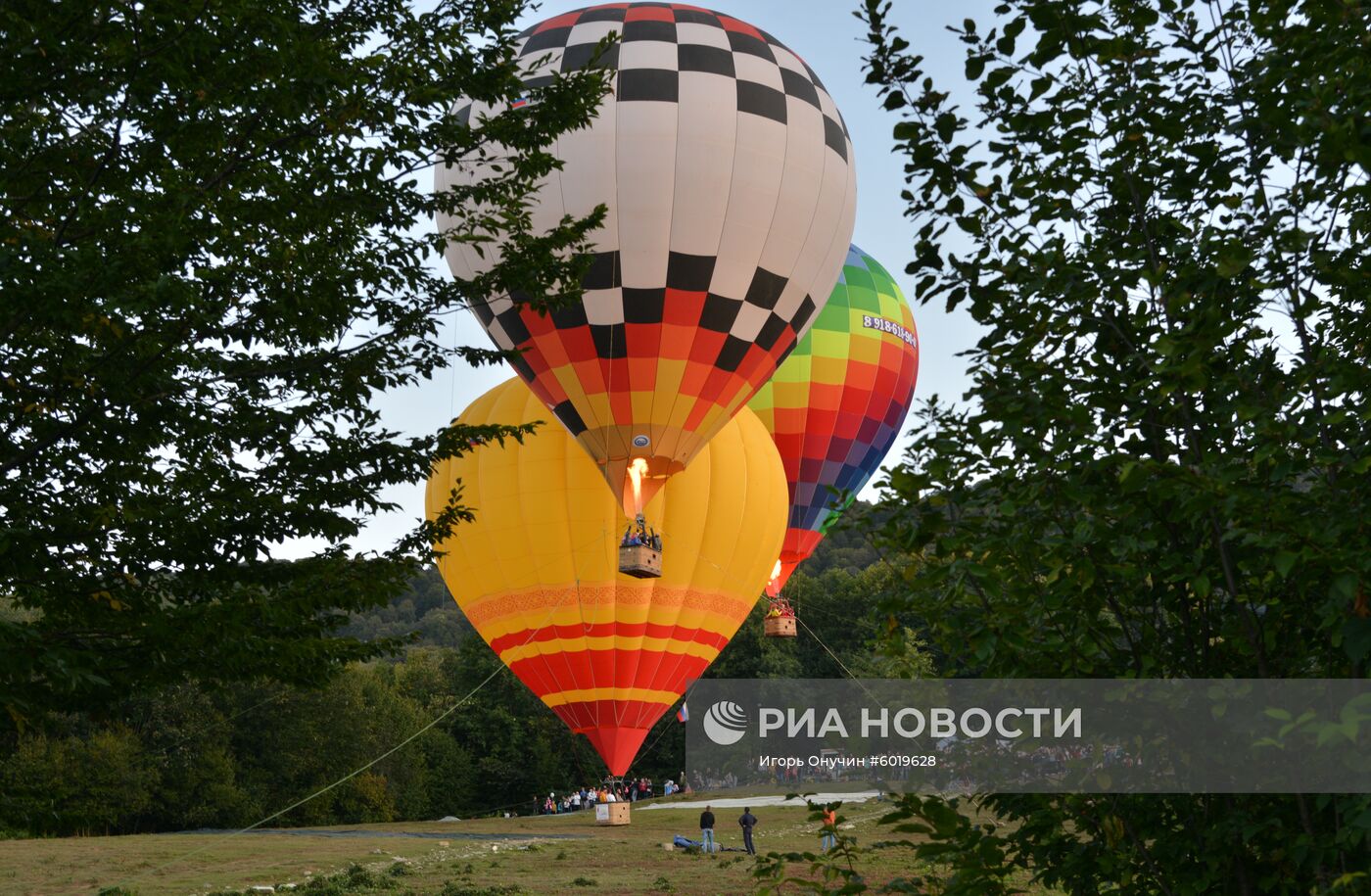 Фестиваль воздушных шаров в Сочи