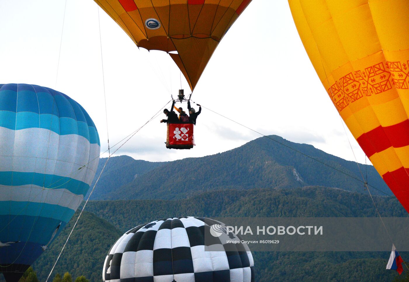Фестиваль воздушных шаров в Сочи
