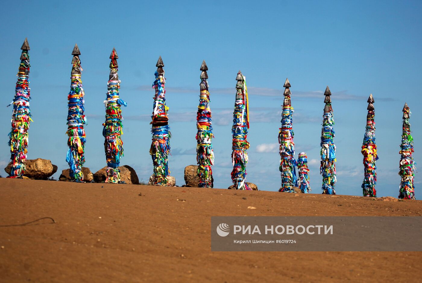 Остров Ольхон на озере Байкал