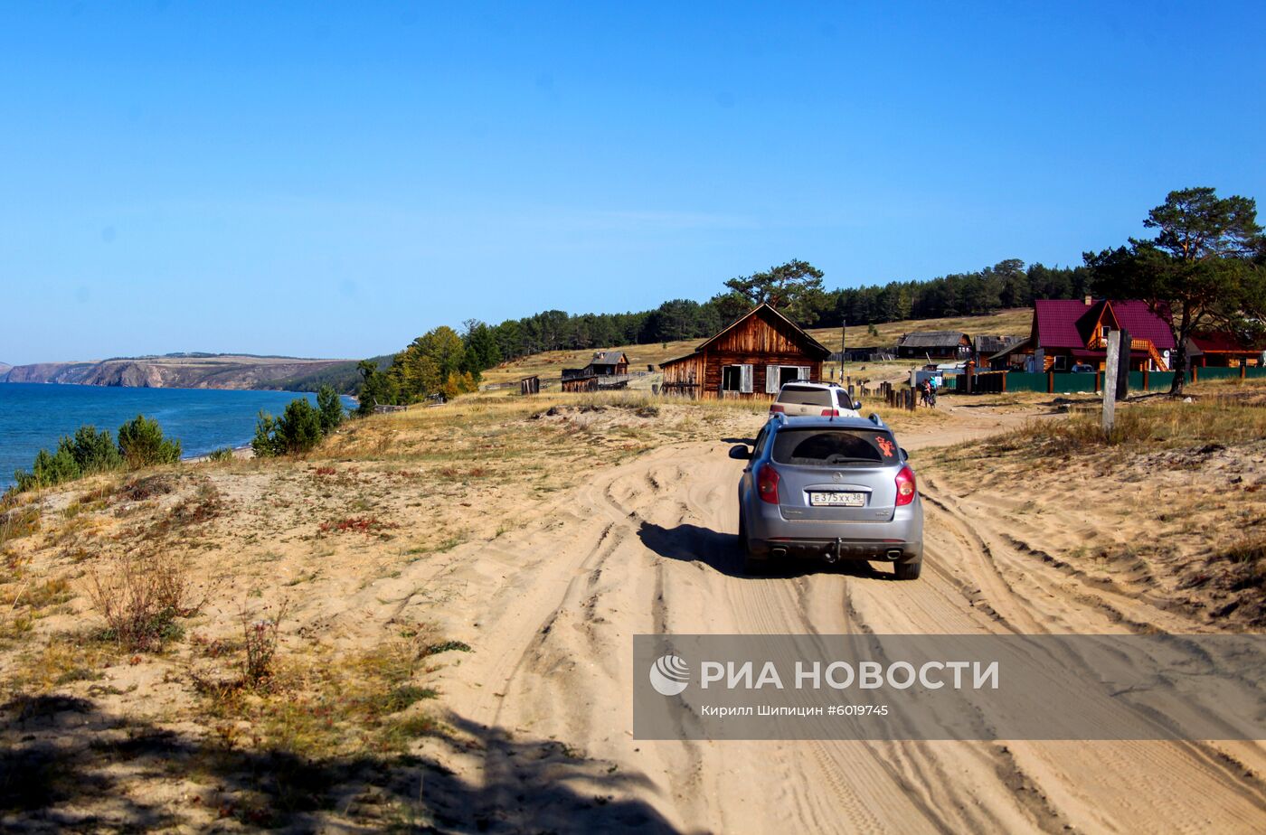 Остров Ольхон на озере Байкал