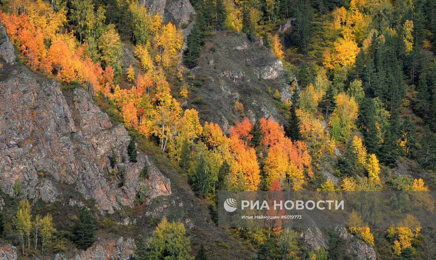 Осень в Красноярском крае