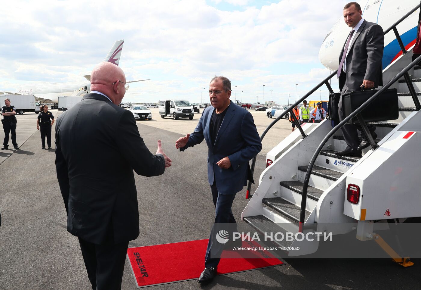 Визит министра иностранных дел РФ С. Лаврова в Нью-Йорк