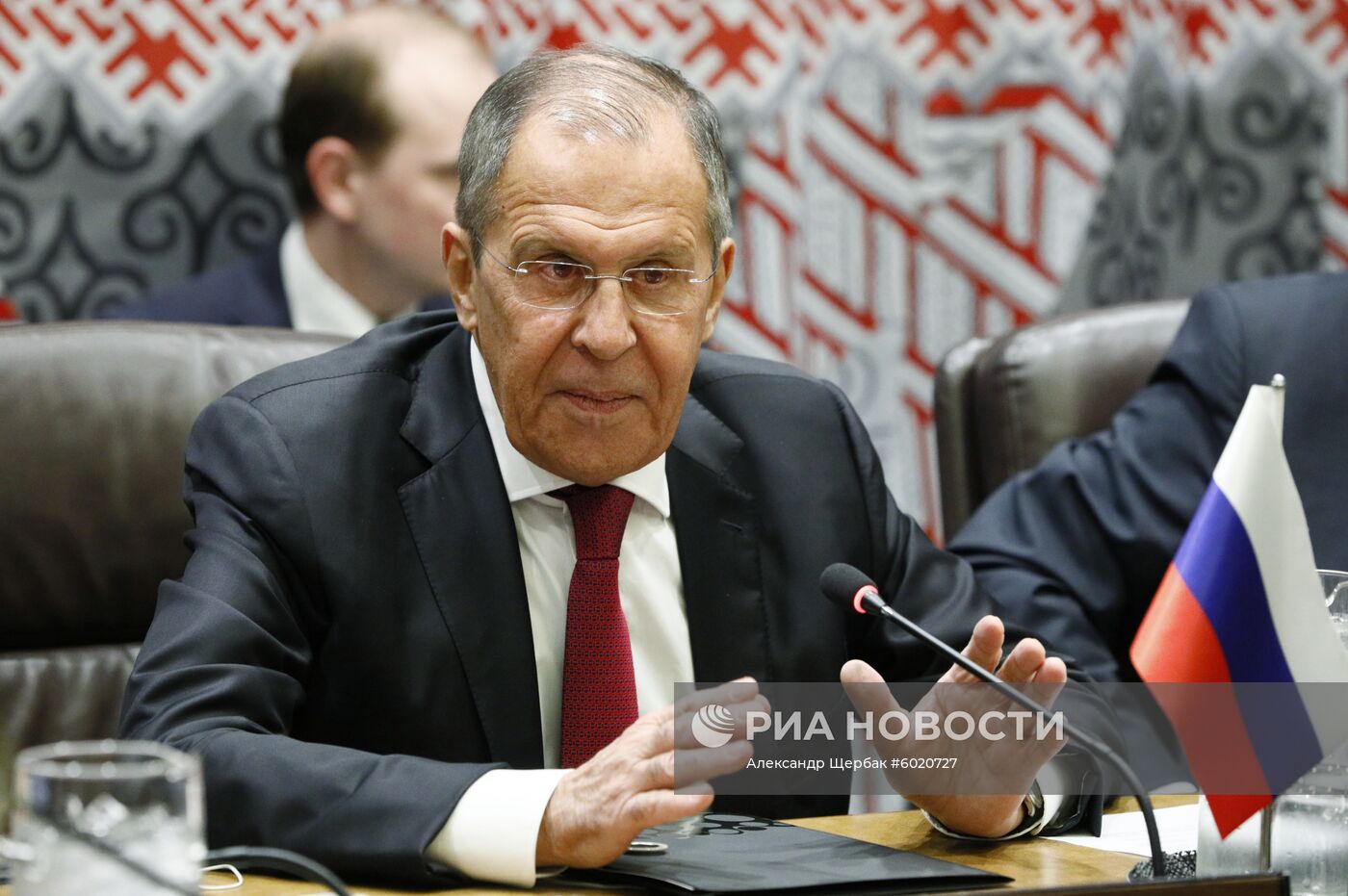 Визит министра иностранных дел РФ С. Лаврова в Нью-Йорк