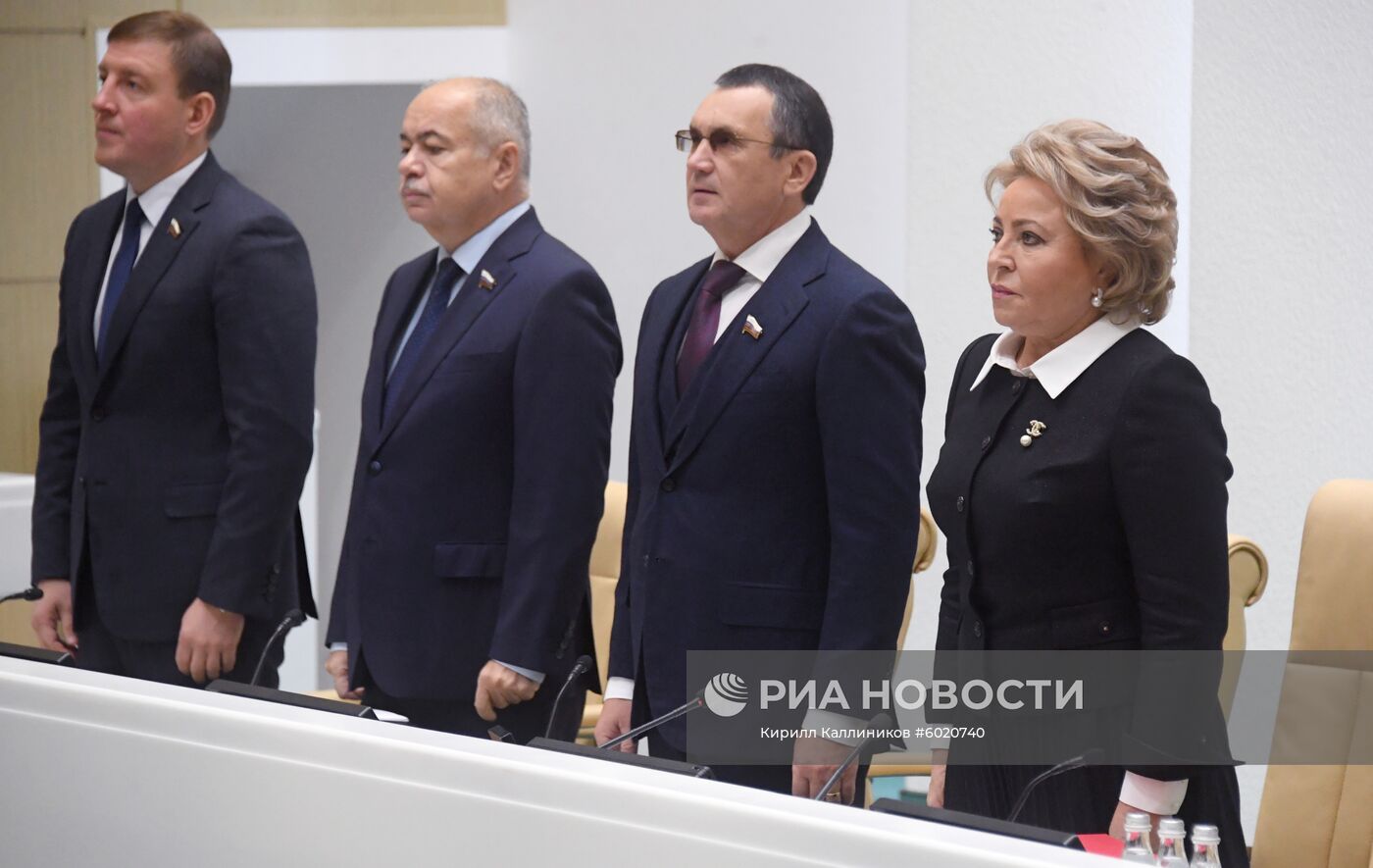 Заседание Совета Федерации РФ