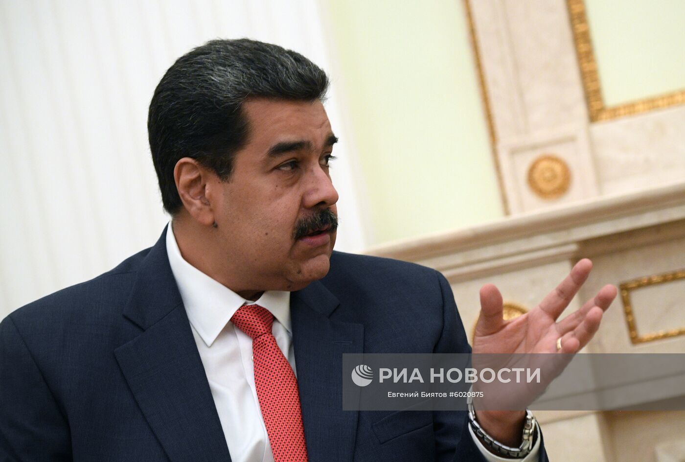 Встреча президента РФ В. Путина с президентом Венесуэлы Н. Мадуро