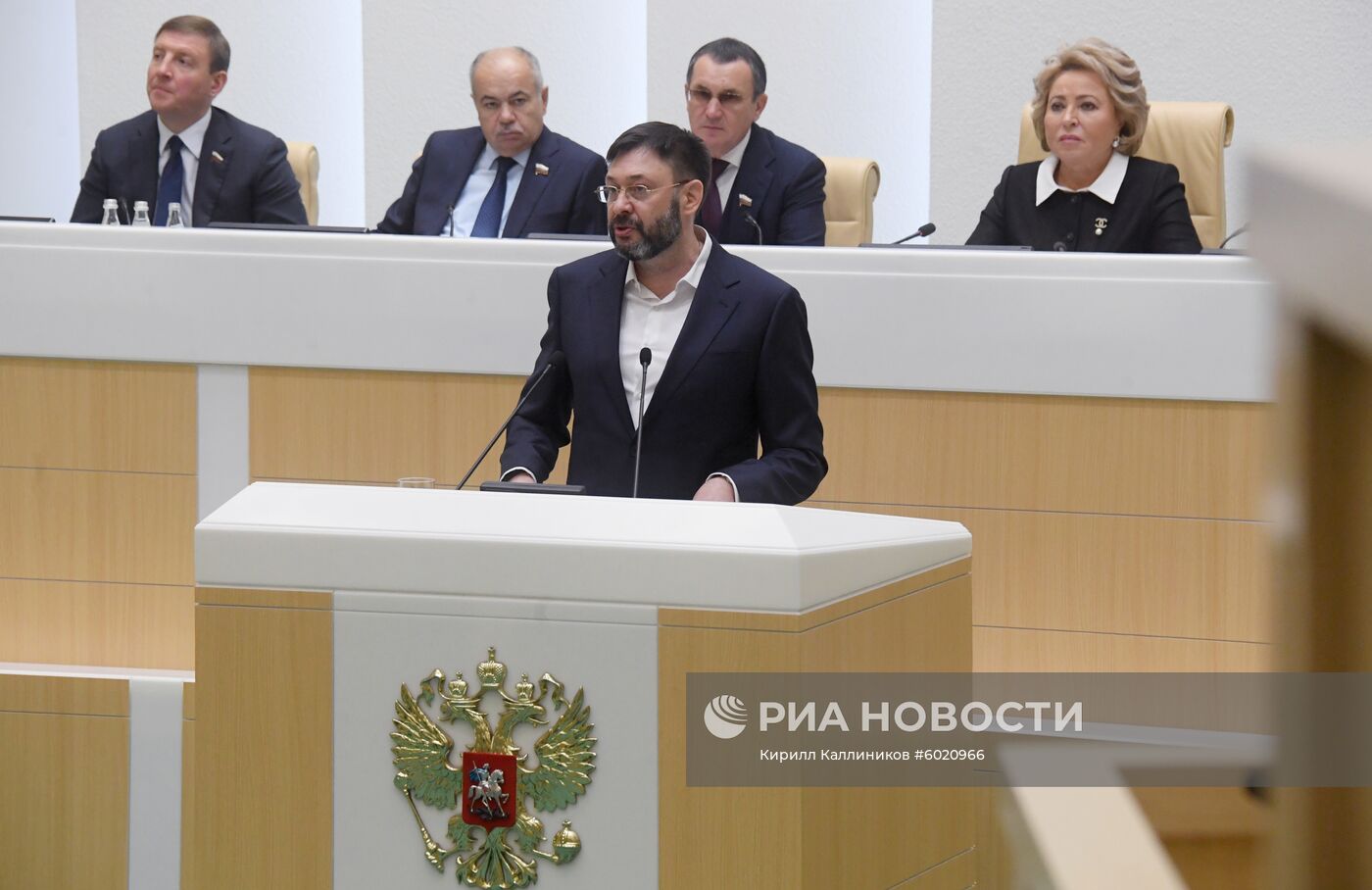 Заседание Совета Федерации РФ