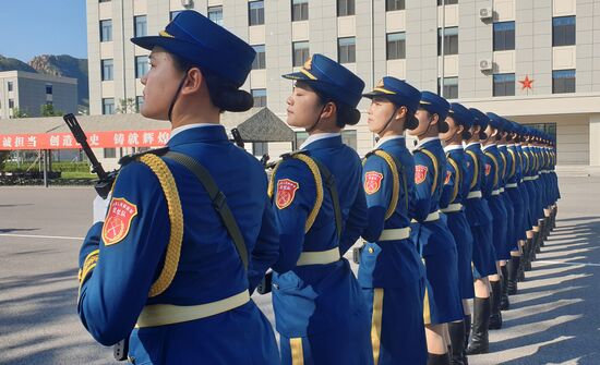 Репетиция парада в честь 70-летия образования КНР