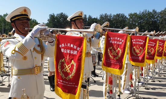 Репетиция парада в честь 70-летия образования КНР