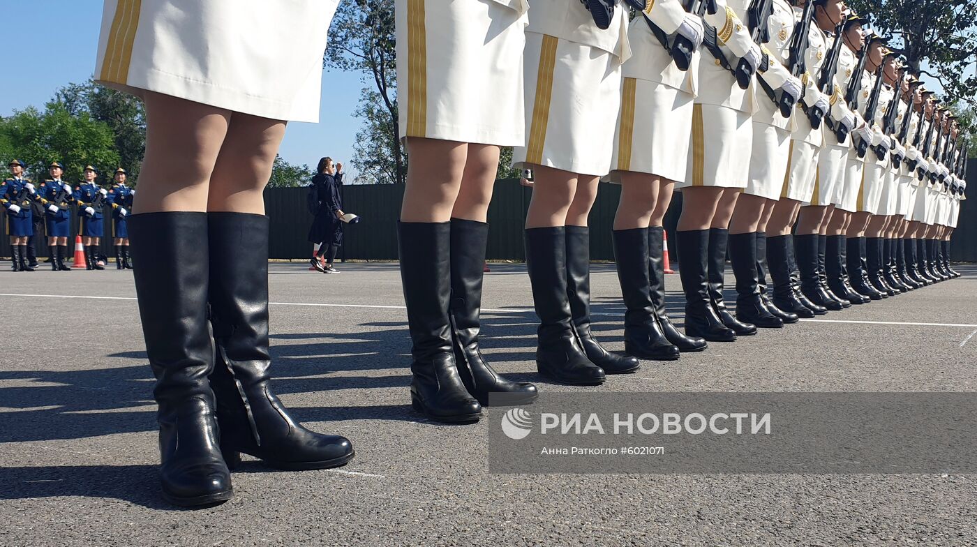 Репетиция парада в честь 70-летия образования КНР