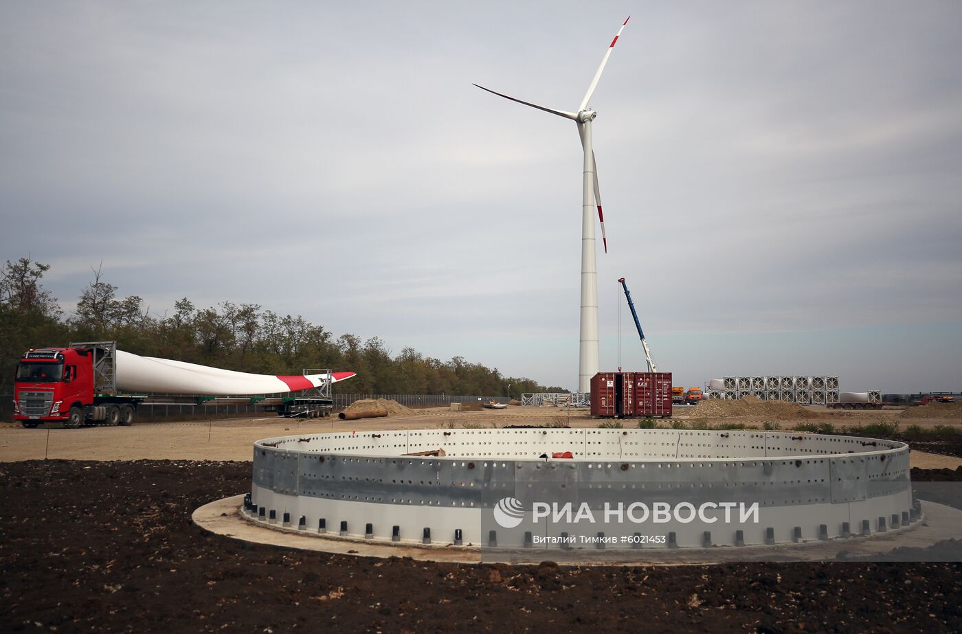 Строительство ветропарка в Адыгее