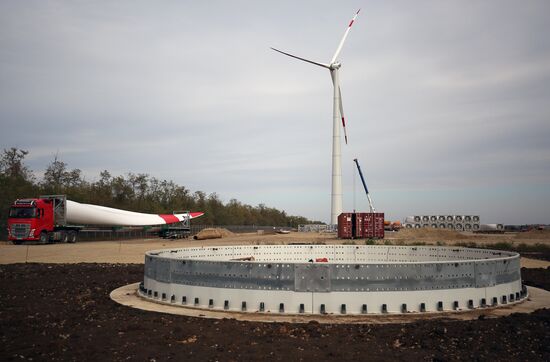 Строительство ветропарка в Адыгее