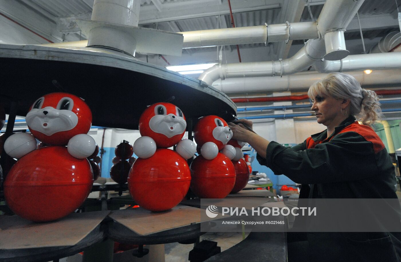 Производство кукол-неваляшек в Котовске