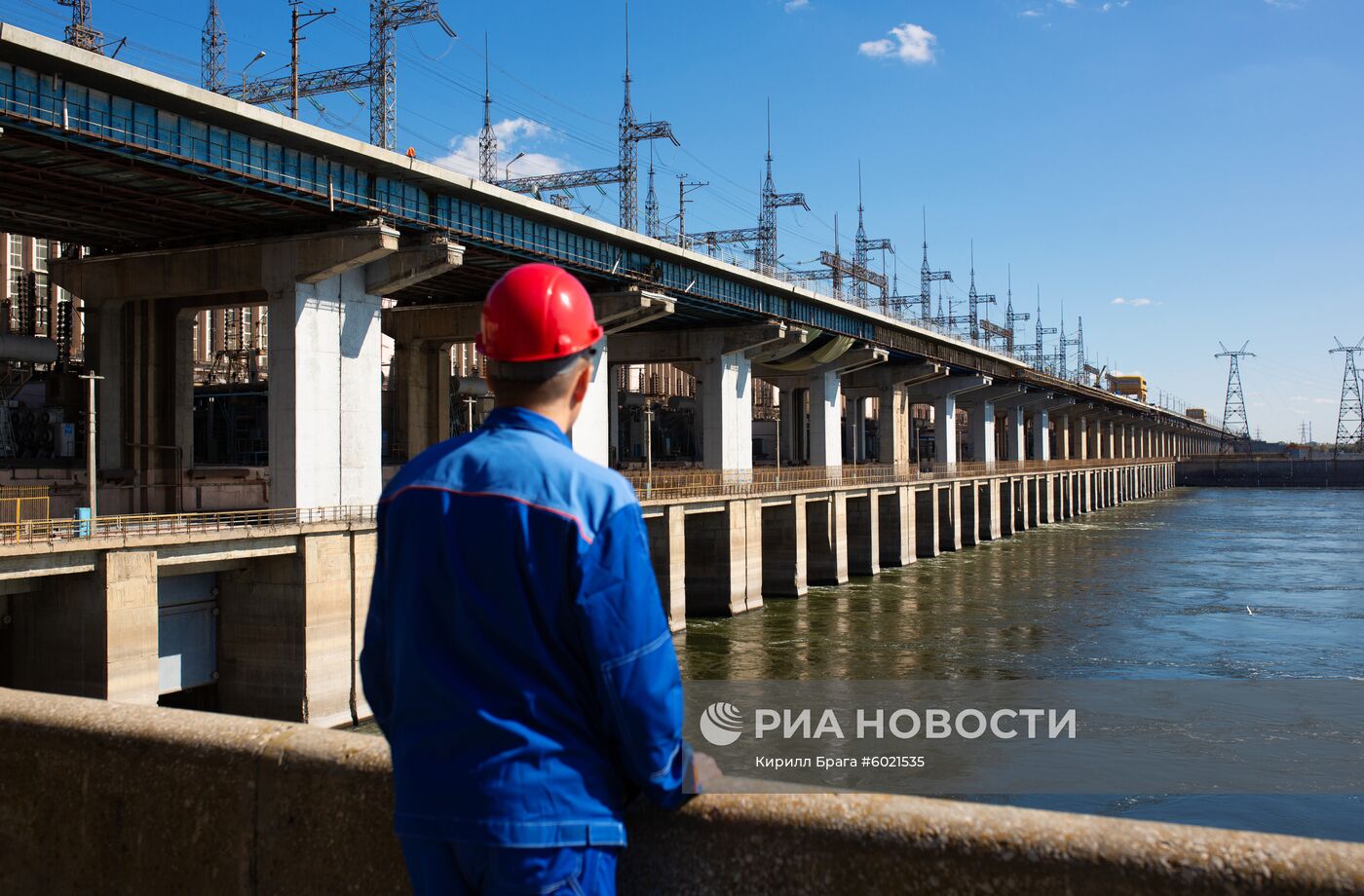 Волжская ГЭС | РИА Новости Медиабанк