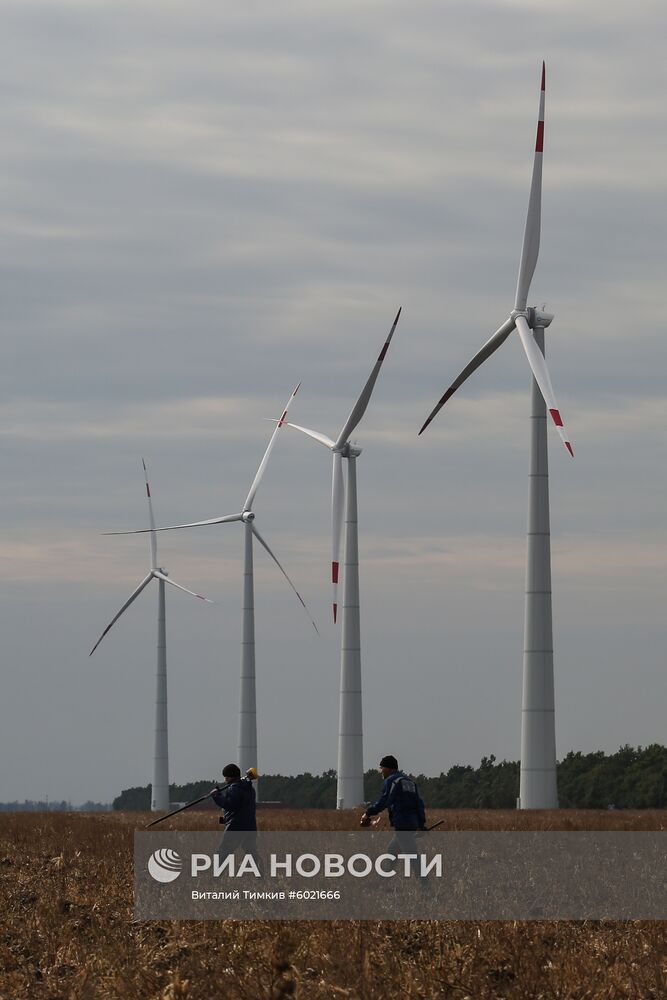 Строительство ветропарка в Адыгее