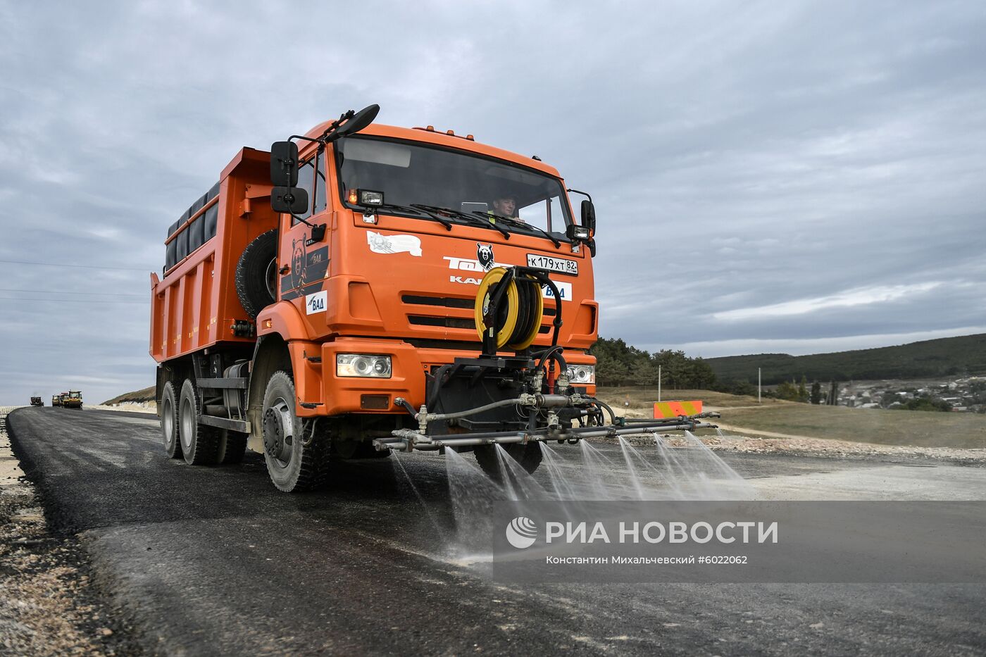 Строительство трассы "Таврида" 