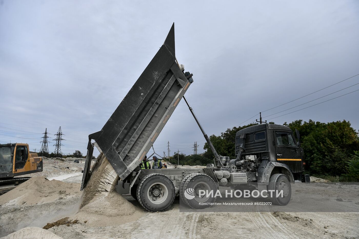 Строительство трассы "Таврида" 