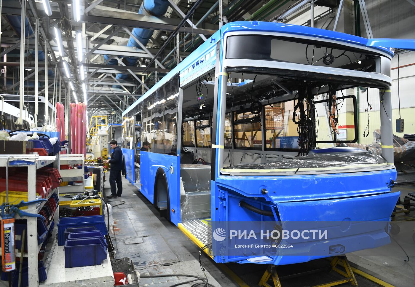 Производство новых автобусов ЛиАЗ