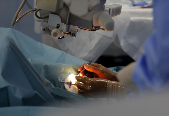 Офтальмологическая операция в больнице №2 г. Белгорода