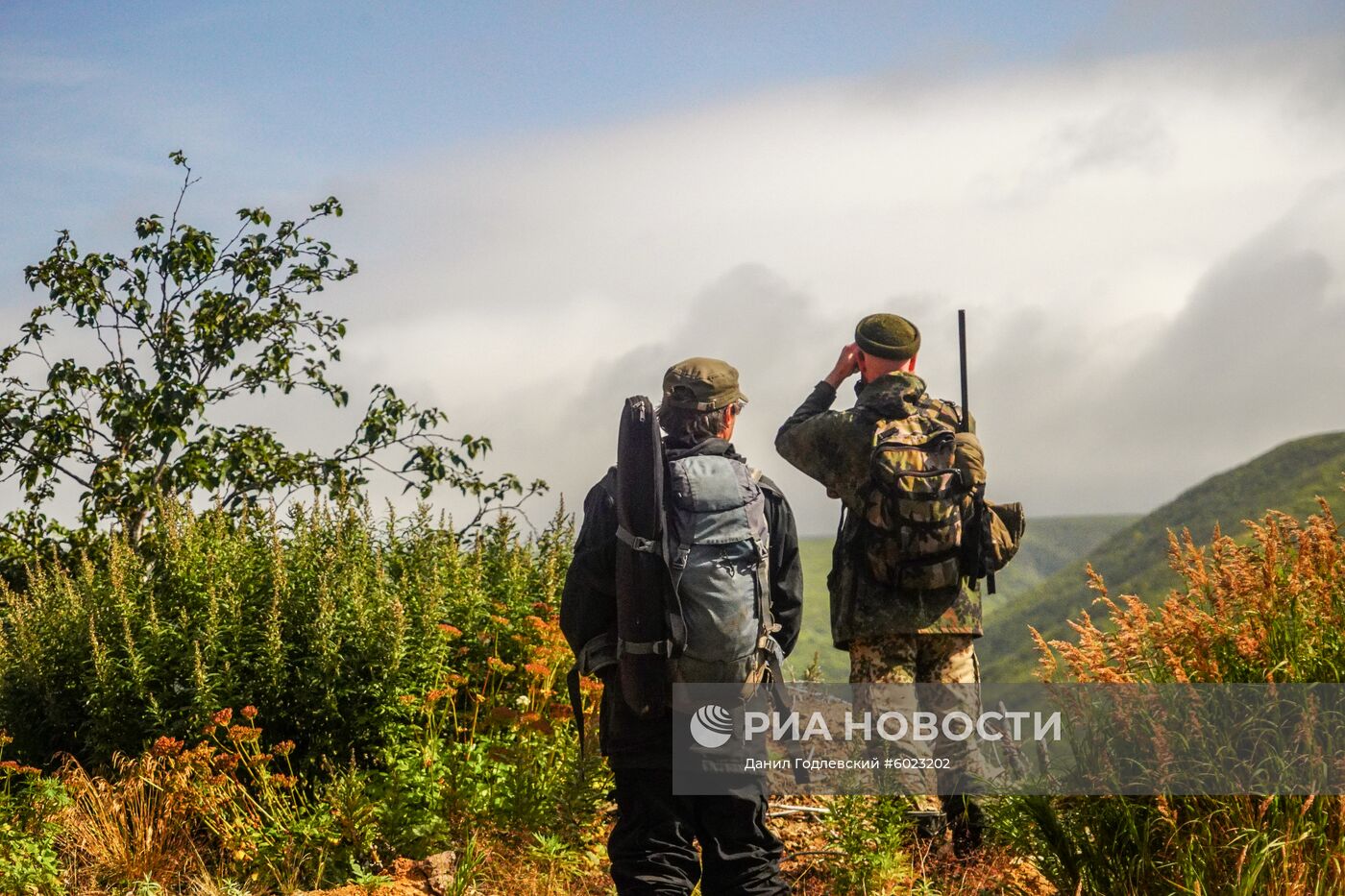 Курильские острова Уруп и Итуруп