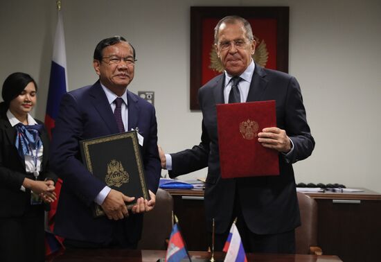 74-я сессия Генеральной Ассамблеи ООН в Нью-Йорке. День четвертый 