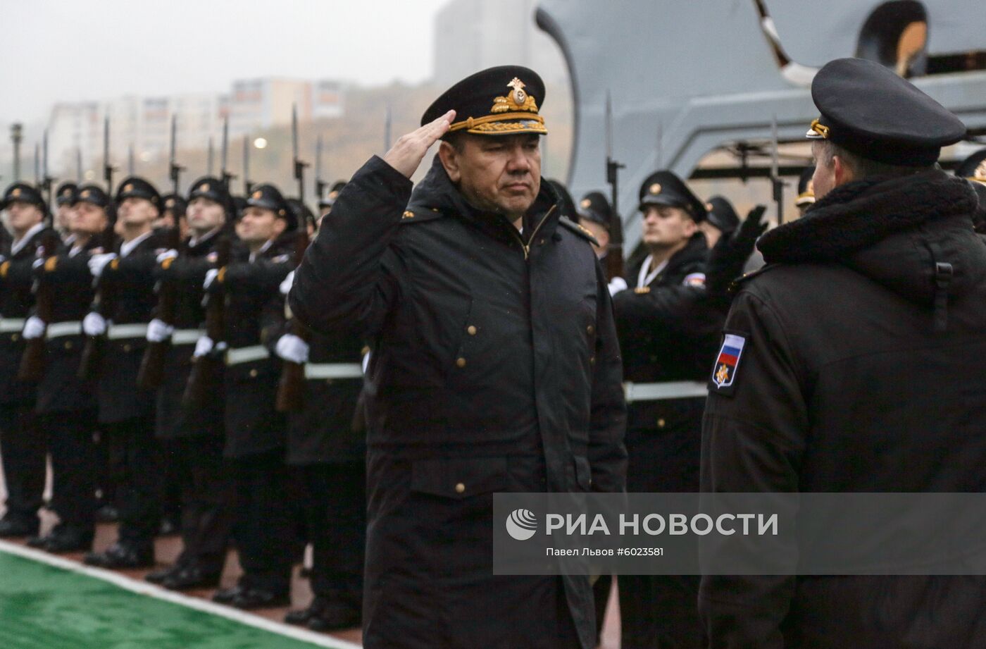 Возвращение буксира "Алтай" из экспедиции Северного флота РФ на Землю Франца-Иосифа