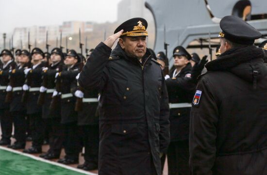 Возвращение буксира "Алтай" из экспедиции Северного флота РФ на Землю Франца-Иосифа