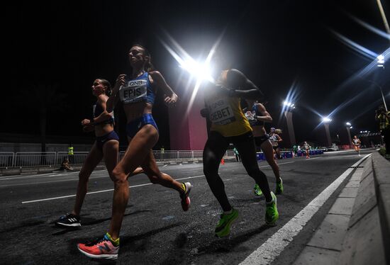 Легкая атлетика. Чемпионат мира. Первый день