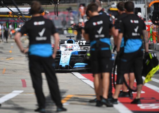 Автоспорт. Формула 1. ВТБ Гран-при России. Свободные заезды. Третия сессия