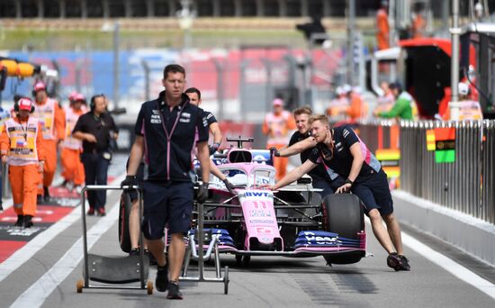 Автоспорт. Формула 1. ВТБ Гран-при России. Свободные заезды. Третия сессия