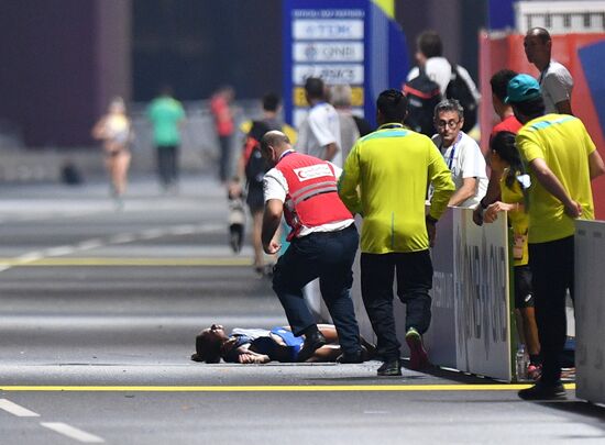 Легкая атлетика. Чемпионат мира. Первый день