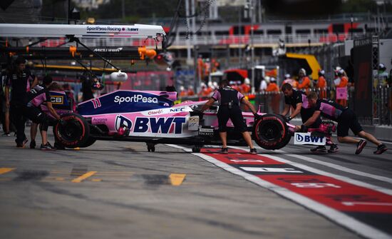 Автоспорт. Формула 1. ВТБ Гран-при России. Свободные заезды. Третия сессия