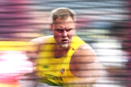 Легкая атлетика. Чемпионат мира. Второй день