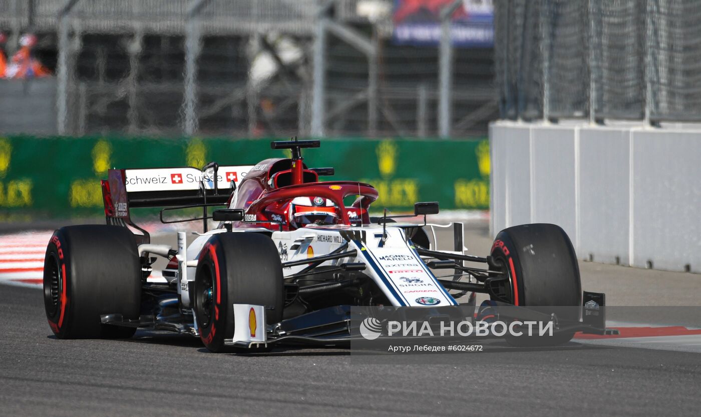 Автоспорт. Формула 1. ВТБ Гран-при России. Квалификация