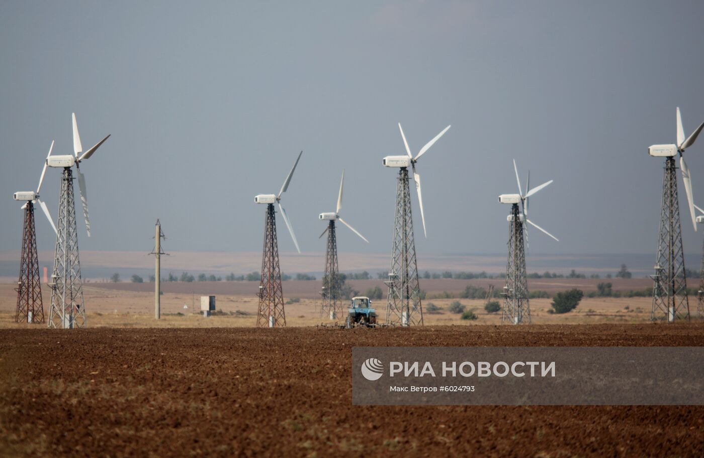 Мирновская ветроэлектростанция в Крыму